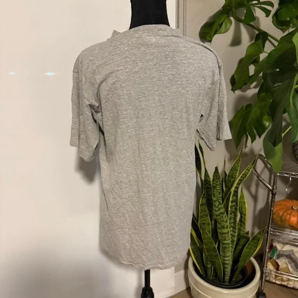 Vintage 90s grey soccer tee - Size L - Picture 4 of 5